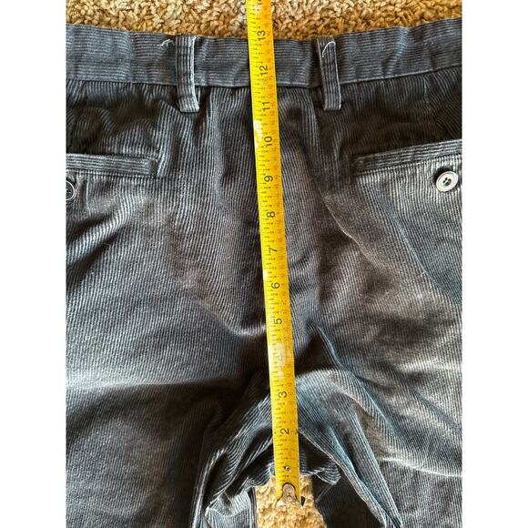 Saks Fifth Avenue Navy Blue 31w X 32l Corduroy Pants - Picture 7 of 7